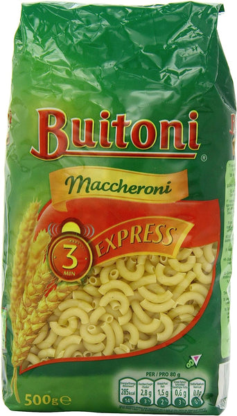 Buitoni Maccheroni Express 500g (Pack of 6)