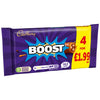 Cadbury Boost Chocolate Bar 4 Pack Multipack 126g(Pack of 12)