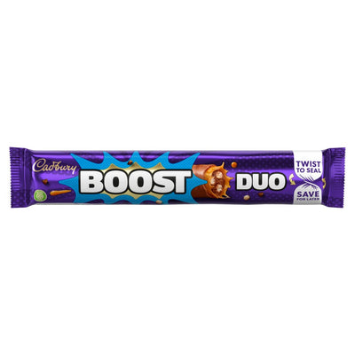 Cadbury Boost Duo Chocolate Bar 63g (Pack of 32)