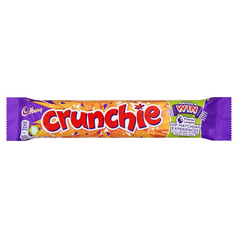 Cadbury Crunchie Chocolate Bar, 40g (Pack of 48)