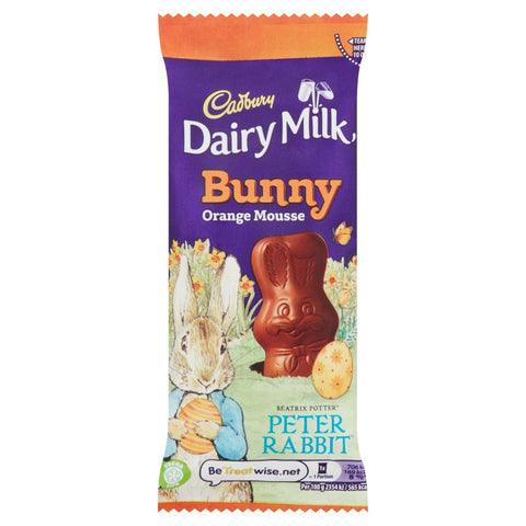Cadbury Dairy Milk Bunny Orange Mousse 30g (Pack of 33)