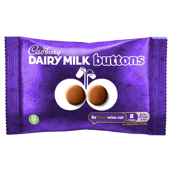 Cadbury Dairy Milk Buttons 40g (Pack of 36)
