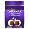 Cadbury Dairy Milk Buttons Chocolate Bag 119g (Pack of 10)