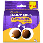 Cadbury Dairy Milk Caramel Nibbles Chocolate 85g (Pack of 10)