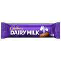 Cadbury Dairy Milk Chocolate Bar 45g (Pack of 48)