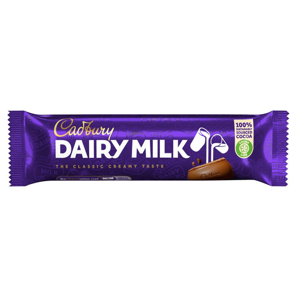 Cadbury Dairy Milk Chocolate Bar 45g (Pack of 48)