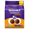 Cadbury Dairy Milk Orange Buttons Chocolate Bag 95g (Pack of 10)