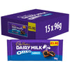 Cadbury Dairy Milk Oreo Sandwich Chocolate Bar 95g (Packof 15)