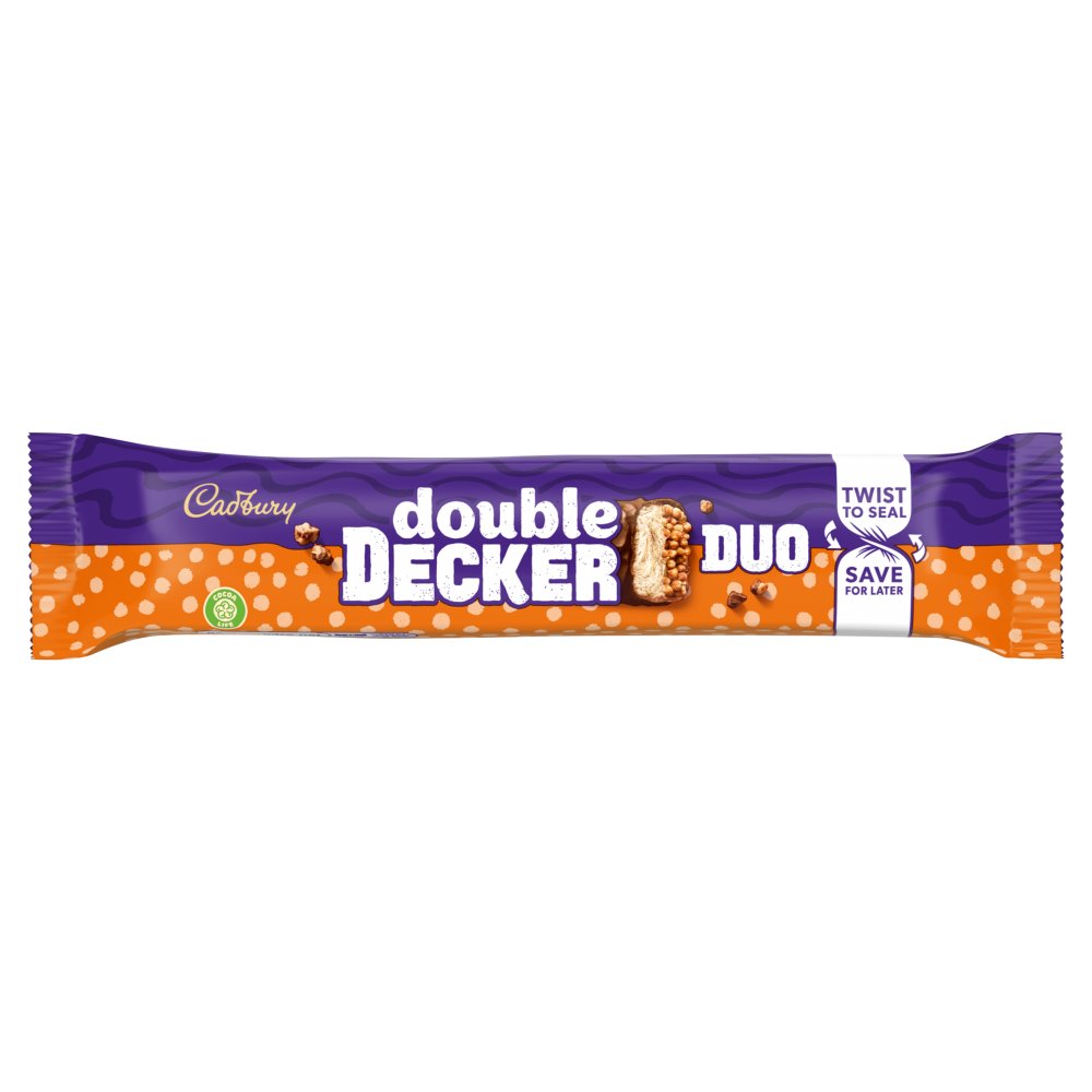 Cadbury Double Decker Duo Chocolate Bar 74.6 (Pack of 32)