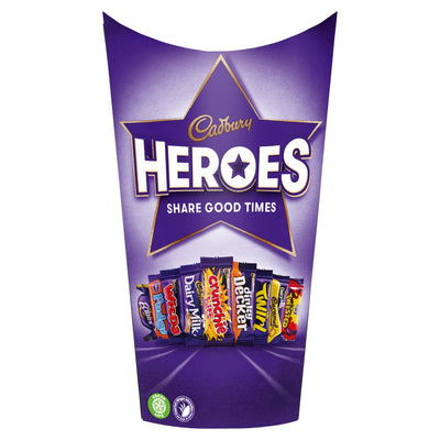 Cadbury Heroes Chocolate Carton 290g (Pack of 6)