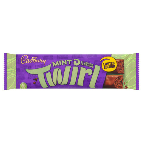 Cadbury Limited Edition Mint Flavour Twirl 43g (Pack of 48)