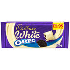 Cadbury White Oreo Chocolate Bar 120g (Pack of 17)