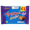 Cadbury Timeout Wafer 6 Bar 121g (Pack of 13)