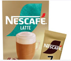 Nescafe Latte Instant Coffee 7 x 18g Sachets (Pack of 6)