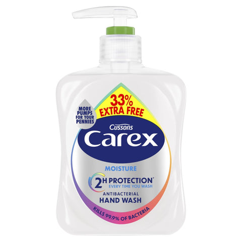 Carex Moisture Caring Antibacterial Hand Wash 333ml (Pack of 6)