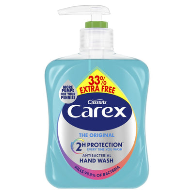 Carex Original Caring Antibacterial Hand Wash 333ml (Pack of 6)
