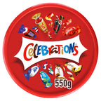 Celebrations Milk Chocolate Bar Sharing Tub 550g (Pack of 1)
