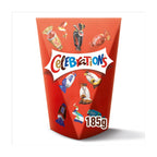 Celebrations Milk Chocolate Selection Box of Mini Chocolate & Biscuit Bars 185g (Pack of 1)