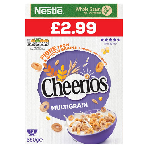 Cheerios Multigrain 390g (Pack of 6)