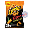 Cheetos Fiery Jalapeno & Cheese Grab Bag Crisps 27g (Pack of 30)