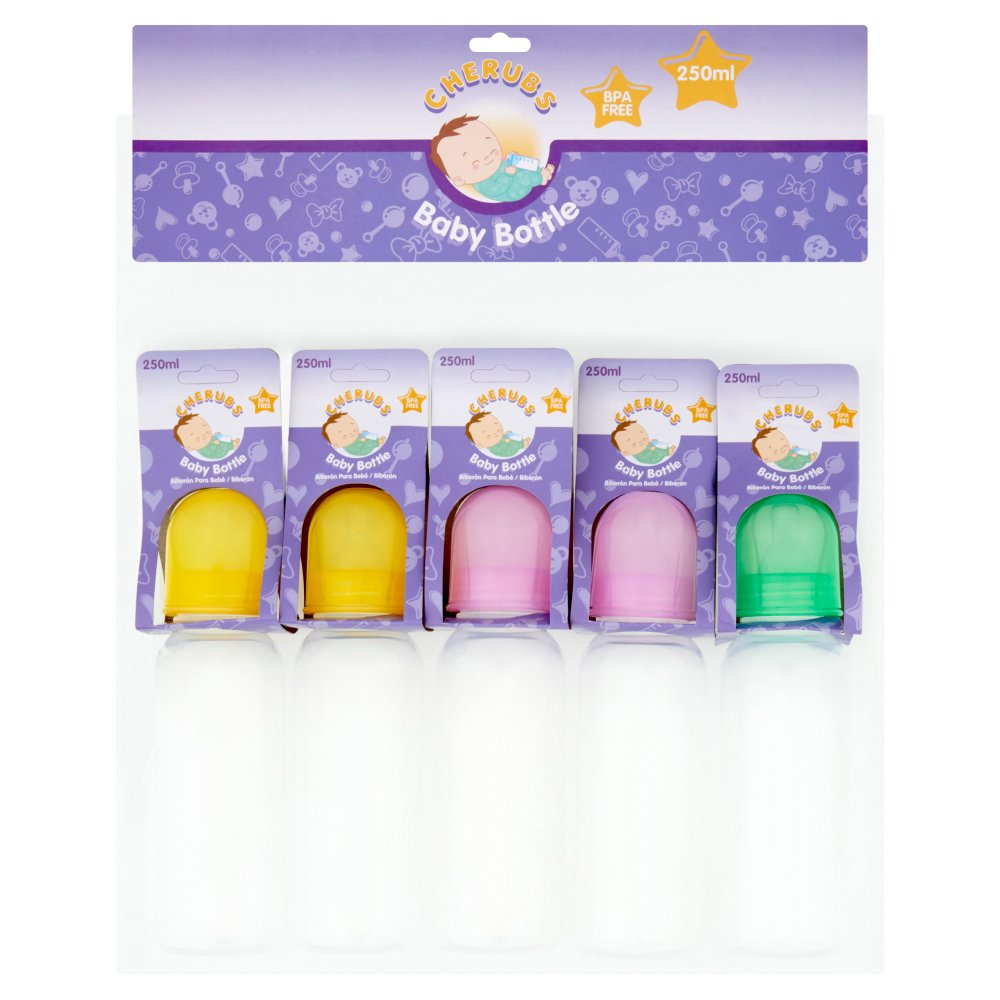 Cherubs Baby Bottle 250ml (Pack of 12)