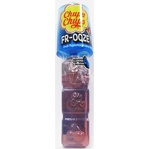 Chupa Chups Fr-ooze Pop Blueberry Flavour 26g (Pack of 12)