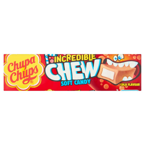 Chupa Chups Incredible Chew Soft Candy Cola Flavour 45g (Pack of 20)