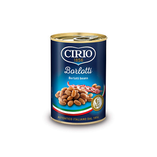 Cirio Borlotti Beans 410g (Pack of 12)