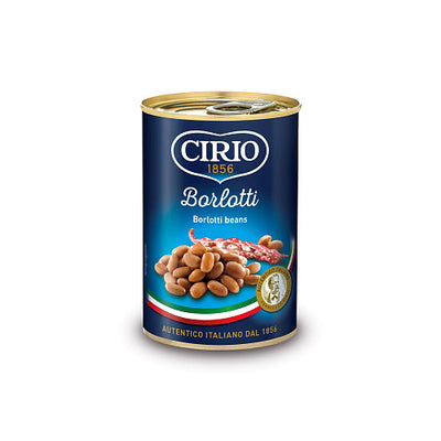Cirio Borlotti Beans 410g (Pack of 12)