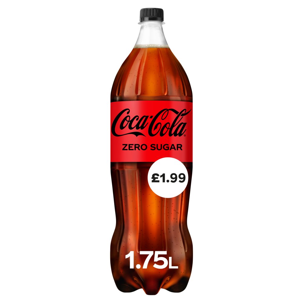 Coca-Cola Zero Sugar 1.75L (Pack of 6)