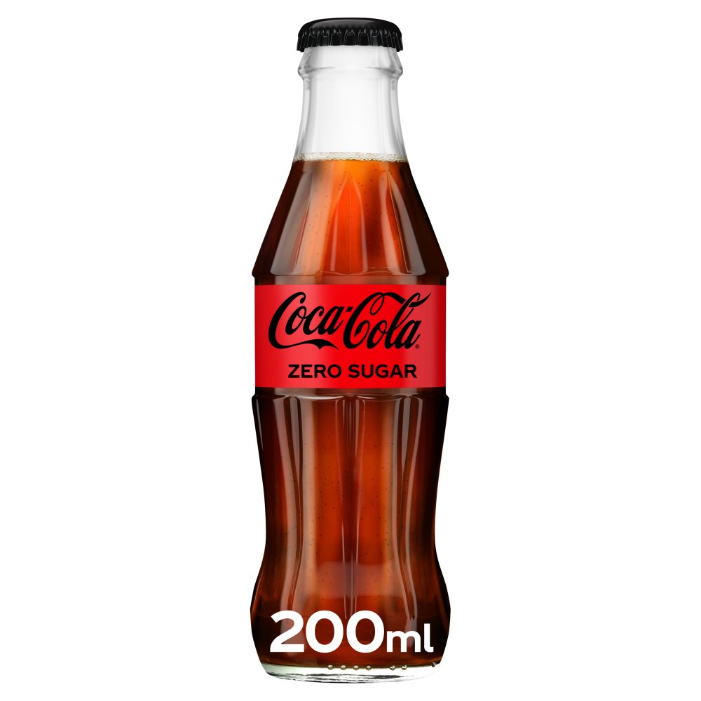 Coca-Cola Zero Sugar 200ml (Pack of 24)