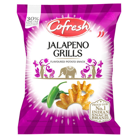 Cofresh Jalapeno Grills Flavoured Potato Snack 50g (Pack of 6)
