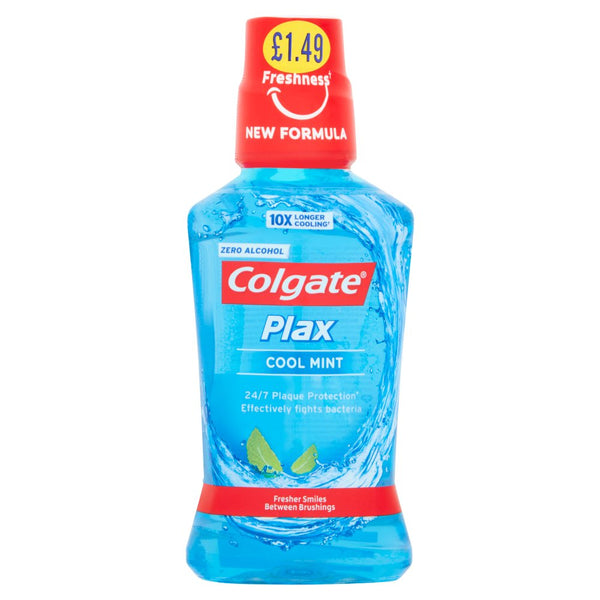 Colgate Plax Cool Mint 250ml (Pack of 6) – Zorbaonline