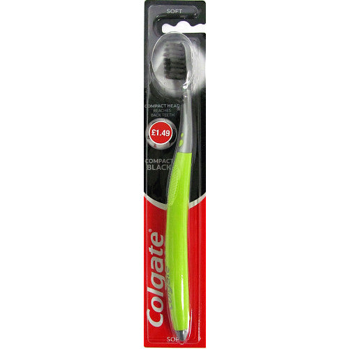 Colgate Toothbrush Compact Black 30g (Pack of 6)