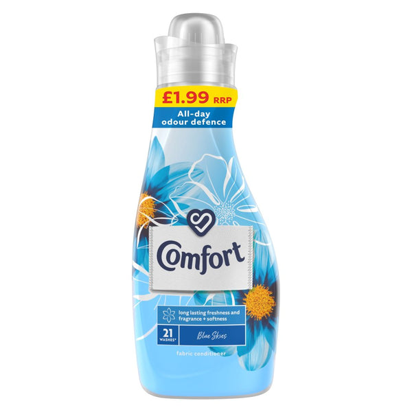 Comfort Blue skies Fabric Conditioner 21 Wash 750ml (Pack of 8)