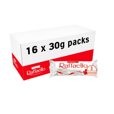 Confetteria Raffaello Pralines Treat Pack 3 Pieces (30g) (Pack of 16)