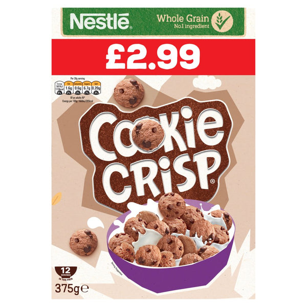 Nestle Cookie Crisp 375g (Pack of 6)