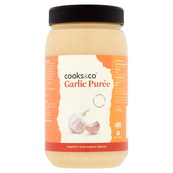 Cooks & Co Garlic Purée 1.2kg (Pack of 4)