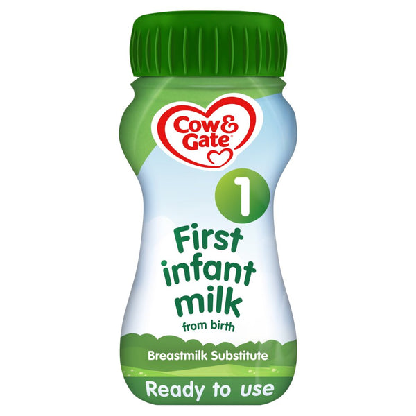 Cow & Gate 1 First Infant Milk from Birth 200ml (Pack of 12)