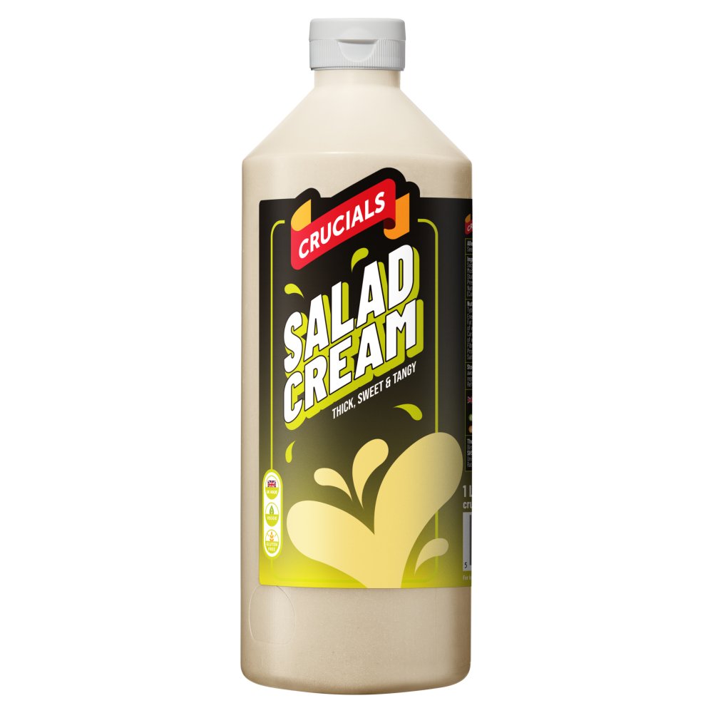Crucials Salad Cream 1 Litre (Pack of 10)