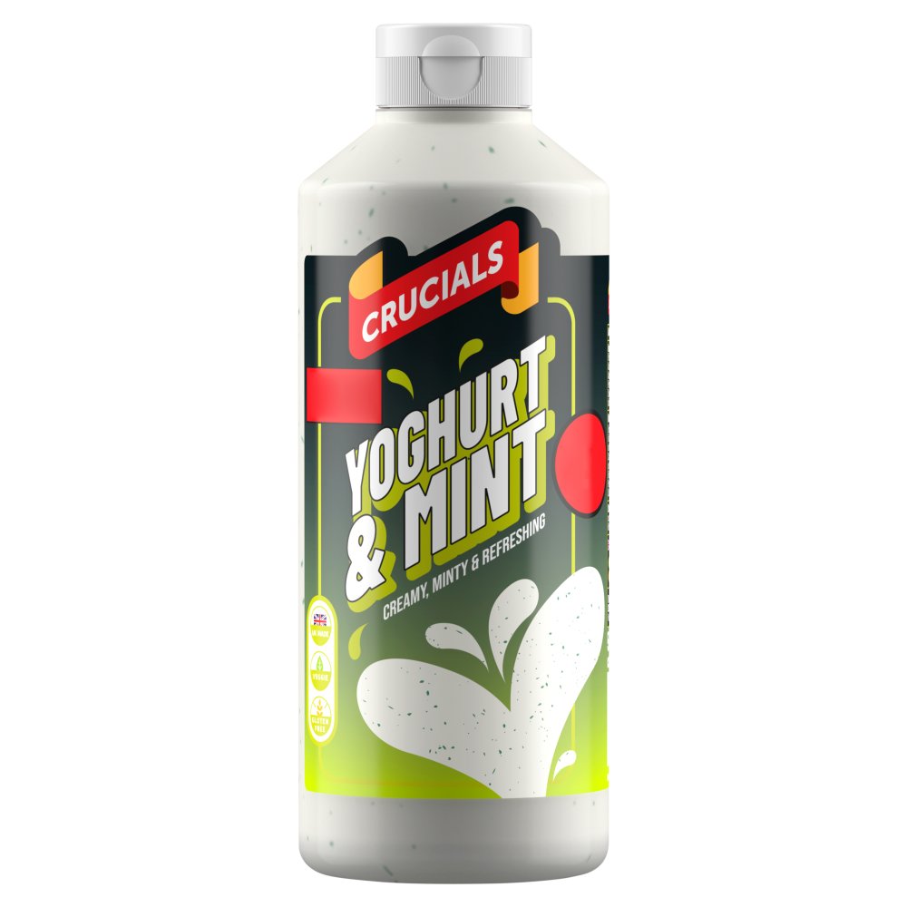 Crucials Yoghurt & Mint 500ml (Pack of 6)