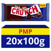 Crunch Dark Chocolate Sharing Bar 100g  (Pack of 20)