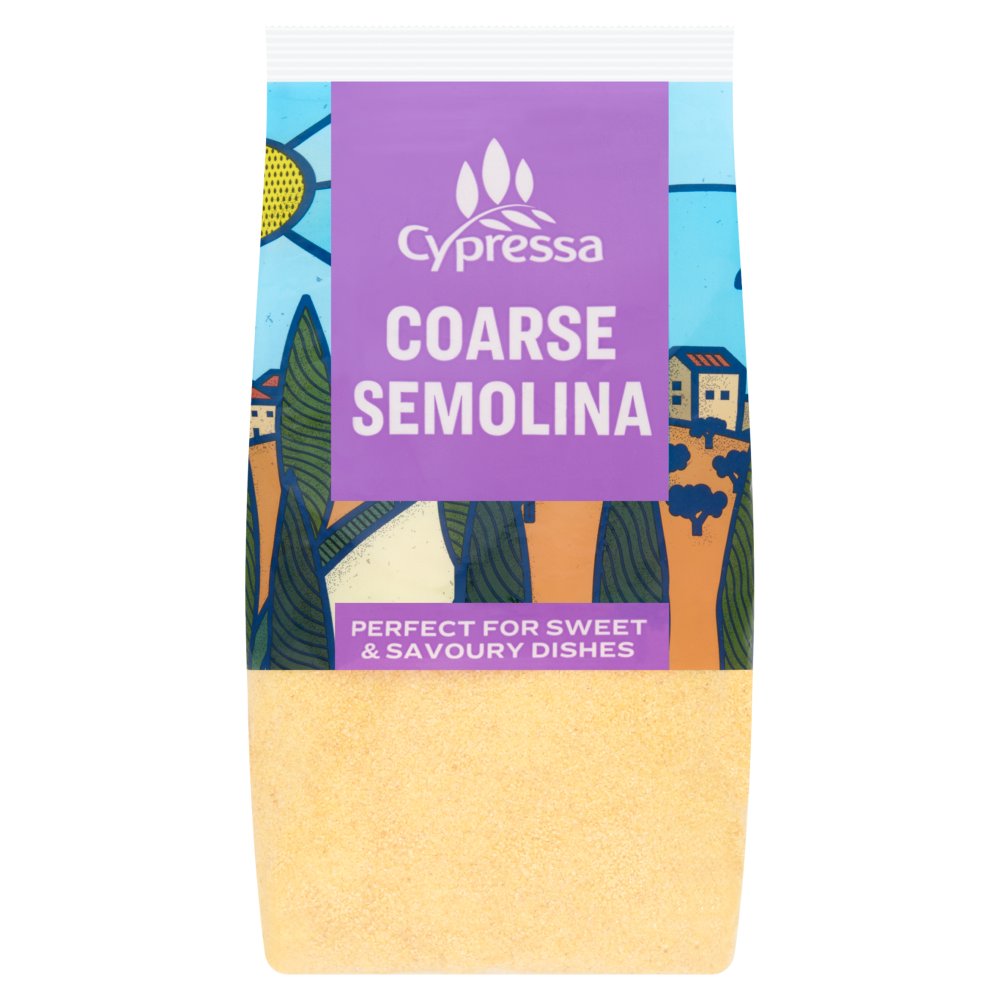 Cypressa Coarse Semolina 500g (Pack of 6)