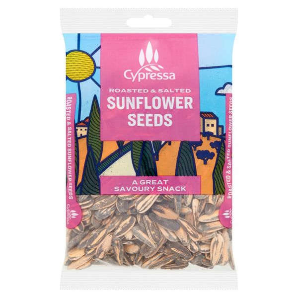 Cypressa Roasted & Salted Sunflower Seeds 100g (Pack of 10)