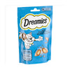 Dreamies Cat Treat Biscuits with Salmon Flavour 60g (Pack of 8)