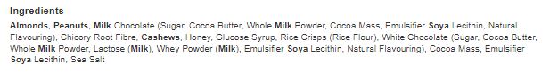Kind Milk & White Chocolate Nut 12 x 40g (Pack of 1)