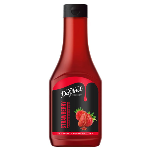 Da Vinci Gourmet Strawberry Flavoured Drizzle Sauce 500g (Pack of 12)