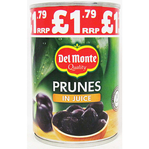 Del Monte Prunes in Juice 410g (Pack of 6)