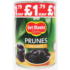 Del Monte Prunes in Juice 410g (Pack of 6)
