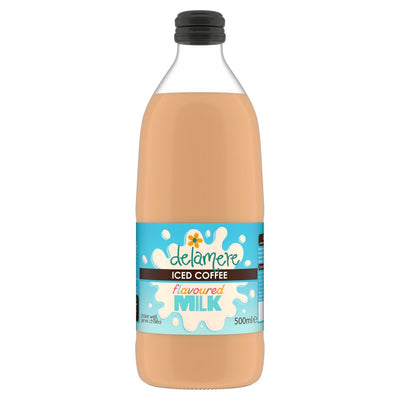 Delamere Iced Coffee Flavoured Milk 500ml (Pack of 12)